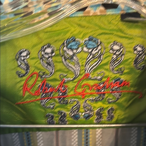 ROBERT GRAHAM Men's Multicolor Striped Long Sleeve Button Down Shirt - Size M - Picture 3 of 6